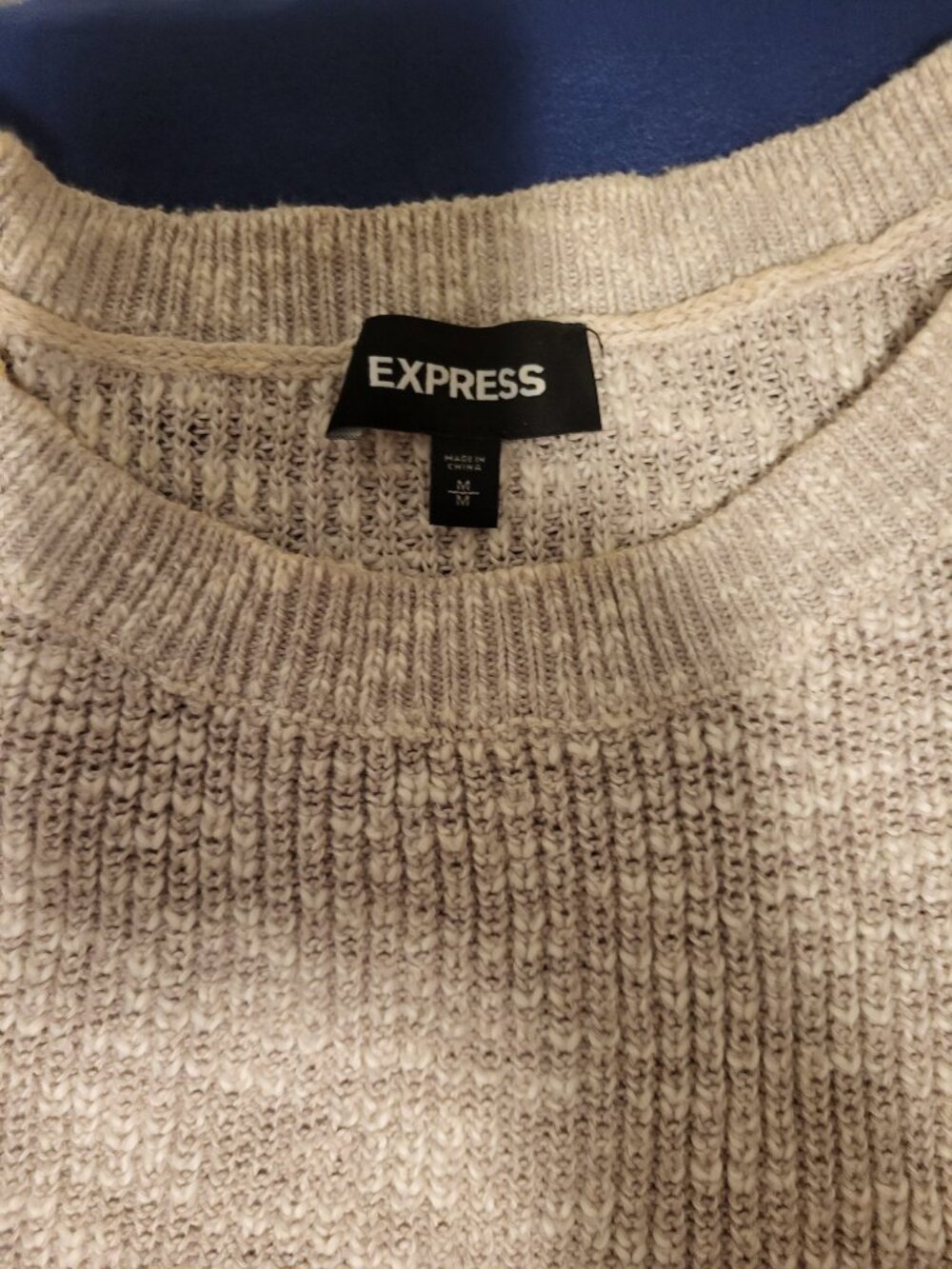Express m soft sweater